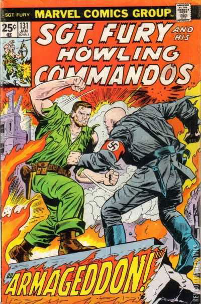Cover art for Sgt. Fury and His Howling Commandos #131