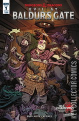 Variant Cover for Dungeons & Dragons: Evil at Baldur’s Gate #1