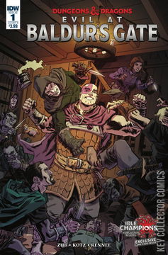 Variant Cover for Dungeons & Dragons: Evil at Baldur’s Gate #1