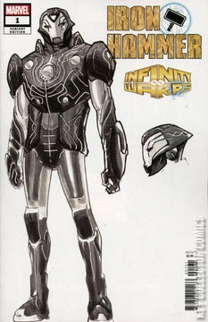Variant Cover for Infinity Warps: Iron Hammer #1