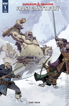 Variant Cover for Dungeons & Dragons: Frost Giant's Fury #1