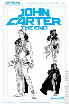 Variant Cover for John Carter: The End #1