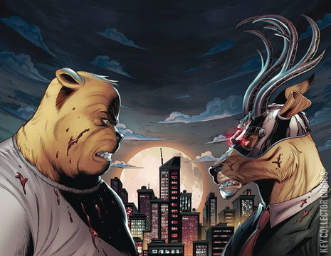 Variant Cover for Pooh vs. Bambi #1