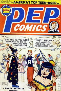 Variant Cover for Pep Comics #77
