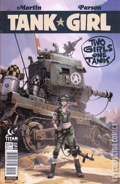 Variant Cover for Tank Girl: Two Girls One Tank #4