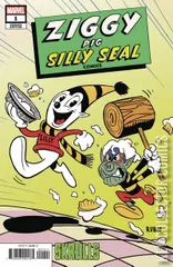 Variant Cover for Ziggy Pig Silly Seal Comics #1