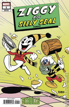 Variant Cover for Ziggy Pig Silly Seal Comics #1