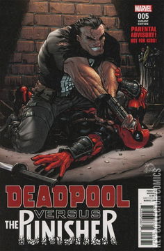 Variant Cover for Deadpool Versus The Punisher #5