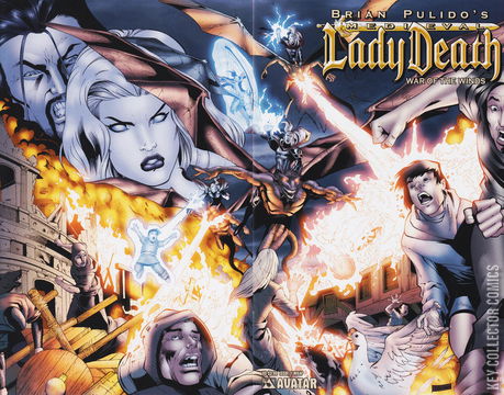 Variant Cover for Medieval Lady Death: War of the Winds #1