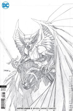 Variant Cover for Justice League #3