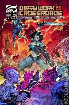 Variant Cover for Dirty Work At The Crossroads #3
