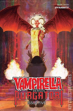 Variant Cover for Vampirella vs. Purgatori #5