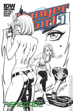 Variant Cover for Danger Girl: Renegade #1