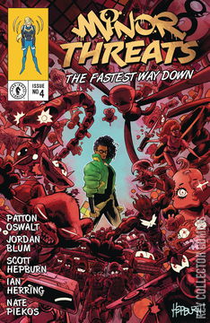 Variant Cover for Minor Threats: Fastest Way Down #4