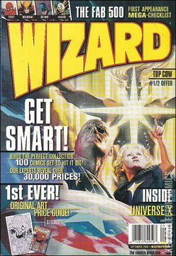Variant Cover for Wizard: Official Comic Book Pocket Price Guide #108