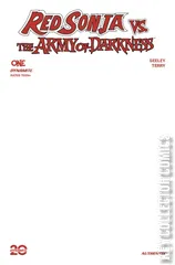 Variant Cover for Red Sonja vs. The Army of Darkness #1