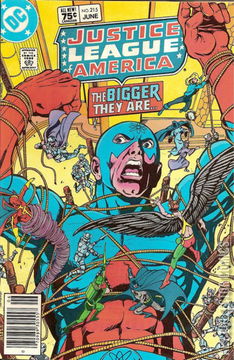 Variant Cover for Justice League of America #215