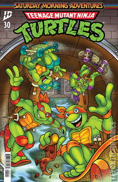 Variant Cover for Teenage Mutant Ninja Turtles: Saturday Morning Adventures #30
