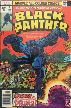 Variant Cover for Black Panther #7