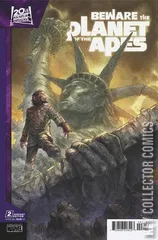 Variant Cover for Beware the Planet of the Apes #2