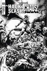 Cover for Hack / Slash vs. Chaos #3