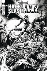 Variant Cover for Hack / Slash vs. Chaos #3