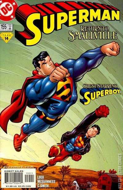 Superman #155 Published April 2000 | Key Collector Comics