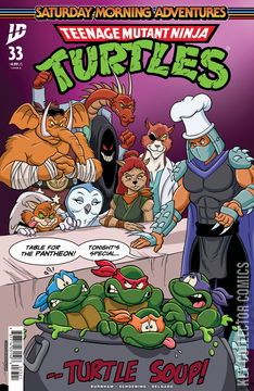 Variant Cover for Teenage Mutant Ninja Turtles: Saturday Morning Adventures #33