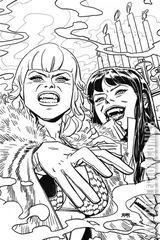 Variant Cover for Vampirella / Red Sonja #9