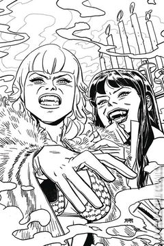 Variant Cover for Vampirella / Red Sonja #9