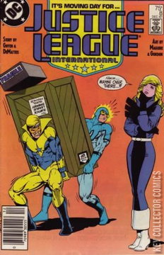 Variant Cover for Justice League International #8