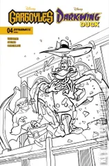 Variant Cover for Gargoyles / Darkwing Duck #4
