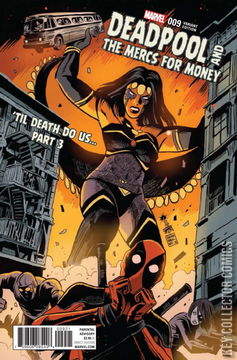 Variant Cover for Deadpool and the Mercs for Money #9