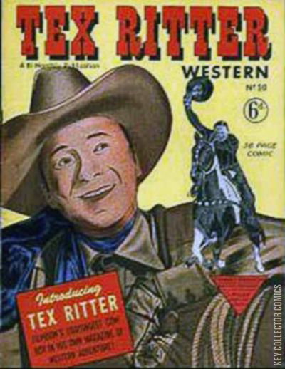 Tex Ritter Western by L Miller Son | Key Collector Comics