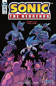 Variant Cover for Sonic the Hedgehog #19