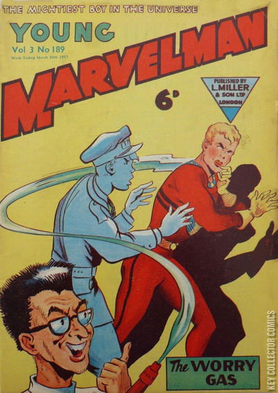 Cover art for Young Marvelman #189 