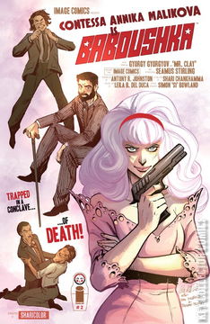 Variant Cover for Codename Baboushka: The Conclave of Death #2