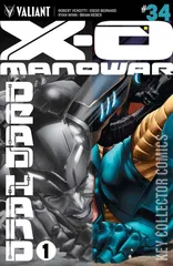 Cover for X-O Manowar #34