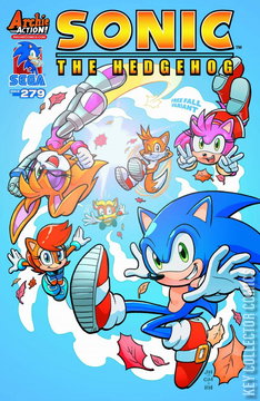 Variant Cover for Sonic the Hedgehog #279