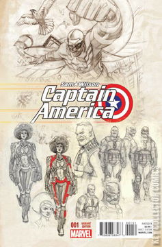 Variant Cover for Captain America: Sam Wilson #1