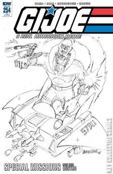 Variant Cover for G.I. Joe: A Real American Hero #254