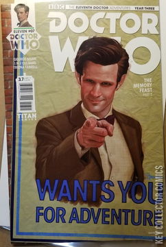 Variant Cover for Doctor Who: The Eleventh Doctor - Year Three #7