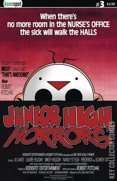 Variant Cover for Junior High Horrors #3