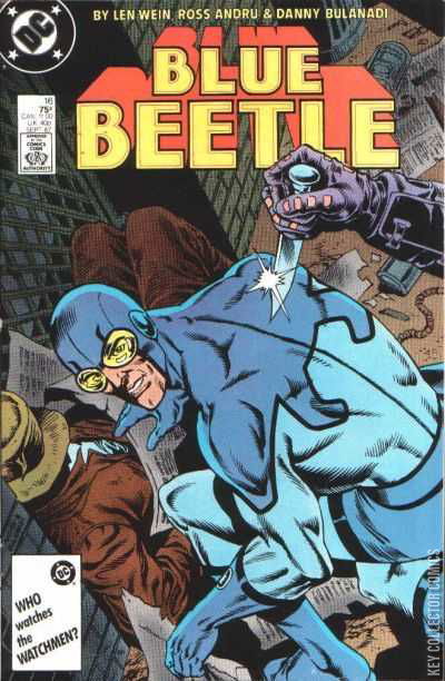 Cover art for Blue Beetle #16