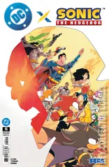 Cover for DC x Sonic the Hedgehog #5