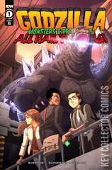 Variant Cover for Godzilla: Monsters and Protectors - All Hail The King #1