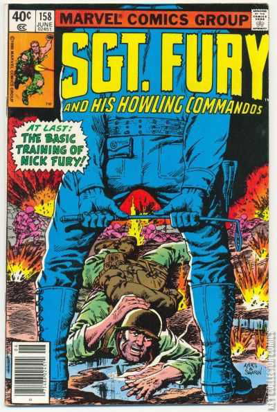 Cover art for Sgt. Fury and His Howling Commandos #158