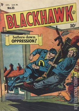 Variant Cover for Blackhawk #23
