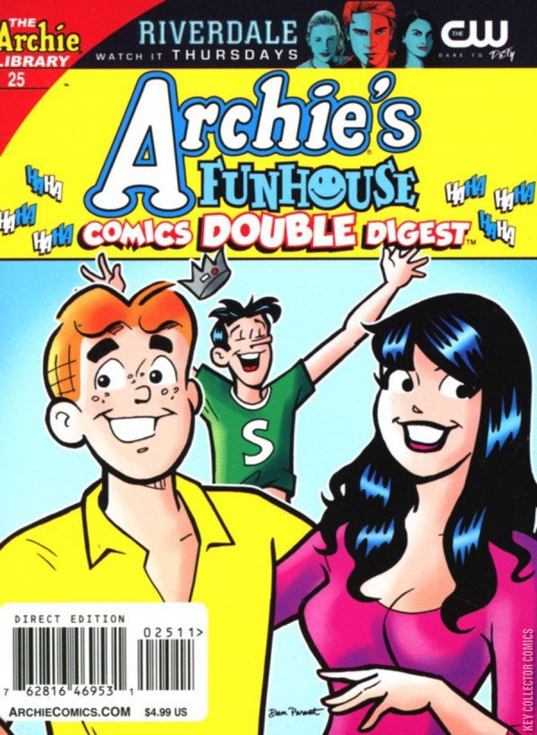 Archie's Funhouse Double Digest #25 Published March 201