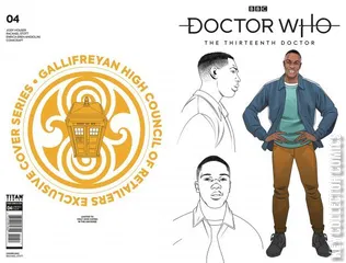 Variant Cover for Doctor Who: The Thirteenth Doctor #4